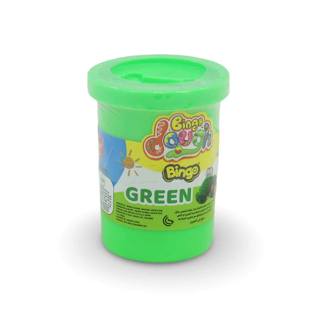 Bingo Dough Can 56Gm – Green - Toys