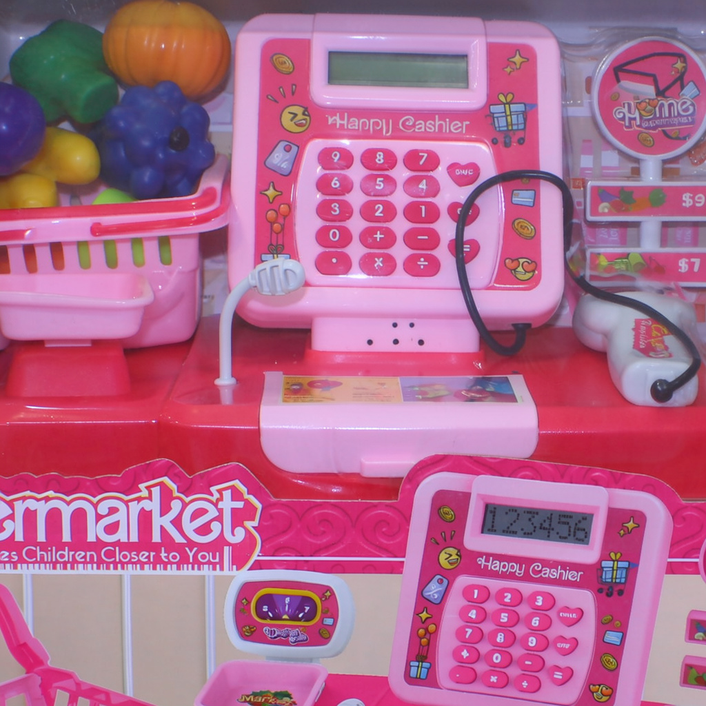 "Happy Cashier" Supermarket Pretend Playset