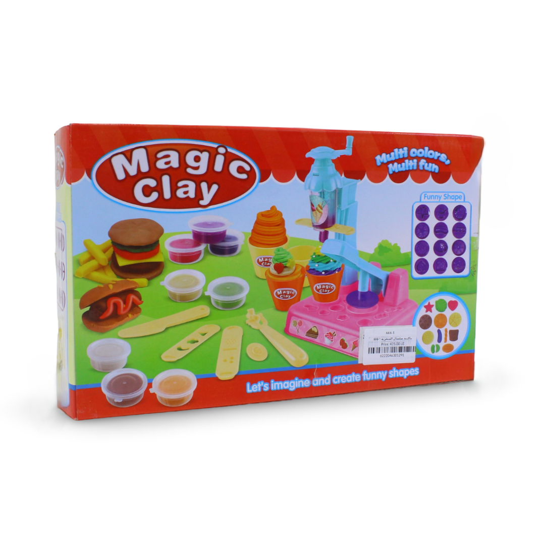 Magic Clay Ice Cream Maker Playset