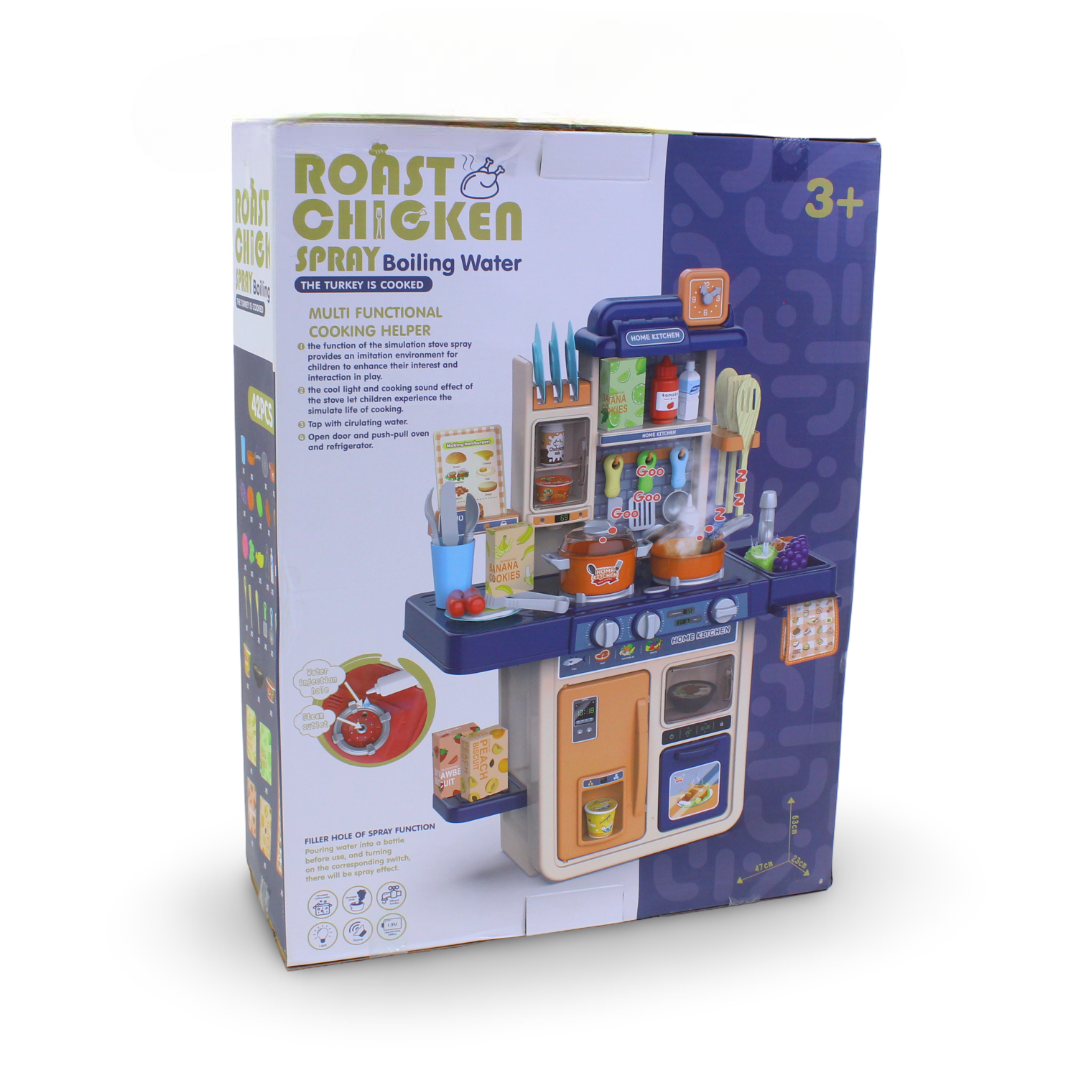 Roast Chicken Spray & Boiling Water (Light & Sound) – 42 Pcs