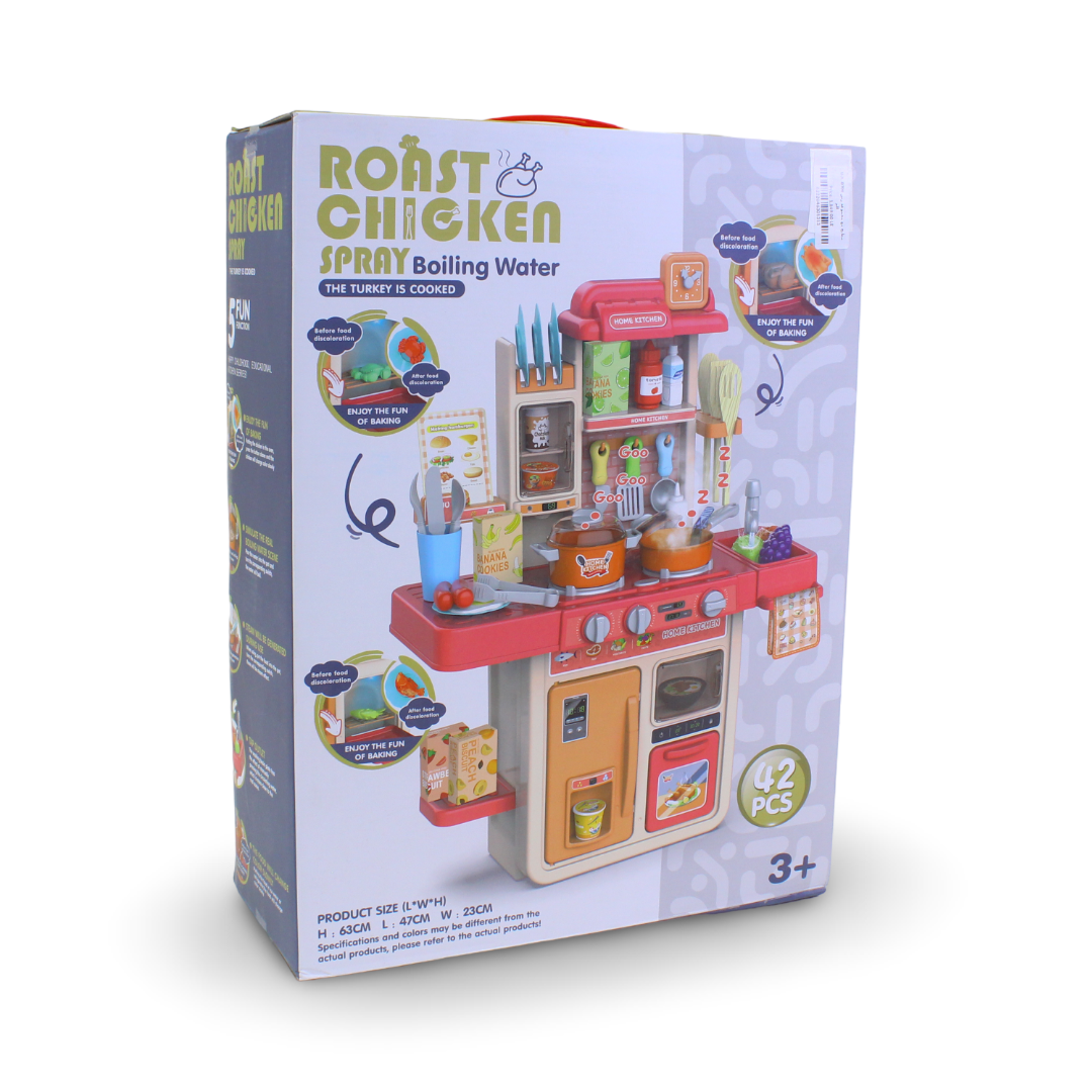 Roast Chicken Spray & Boiling Water (Light & Sound) – 42 Pcs