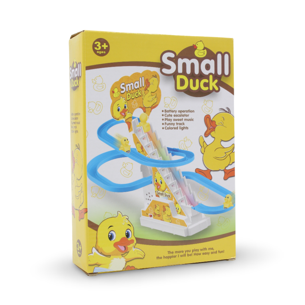 Small Duck Electric Stair Climbing Track Toy