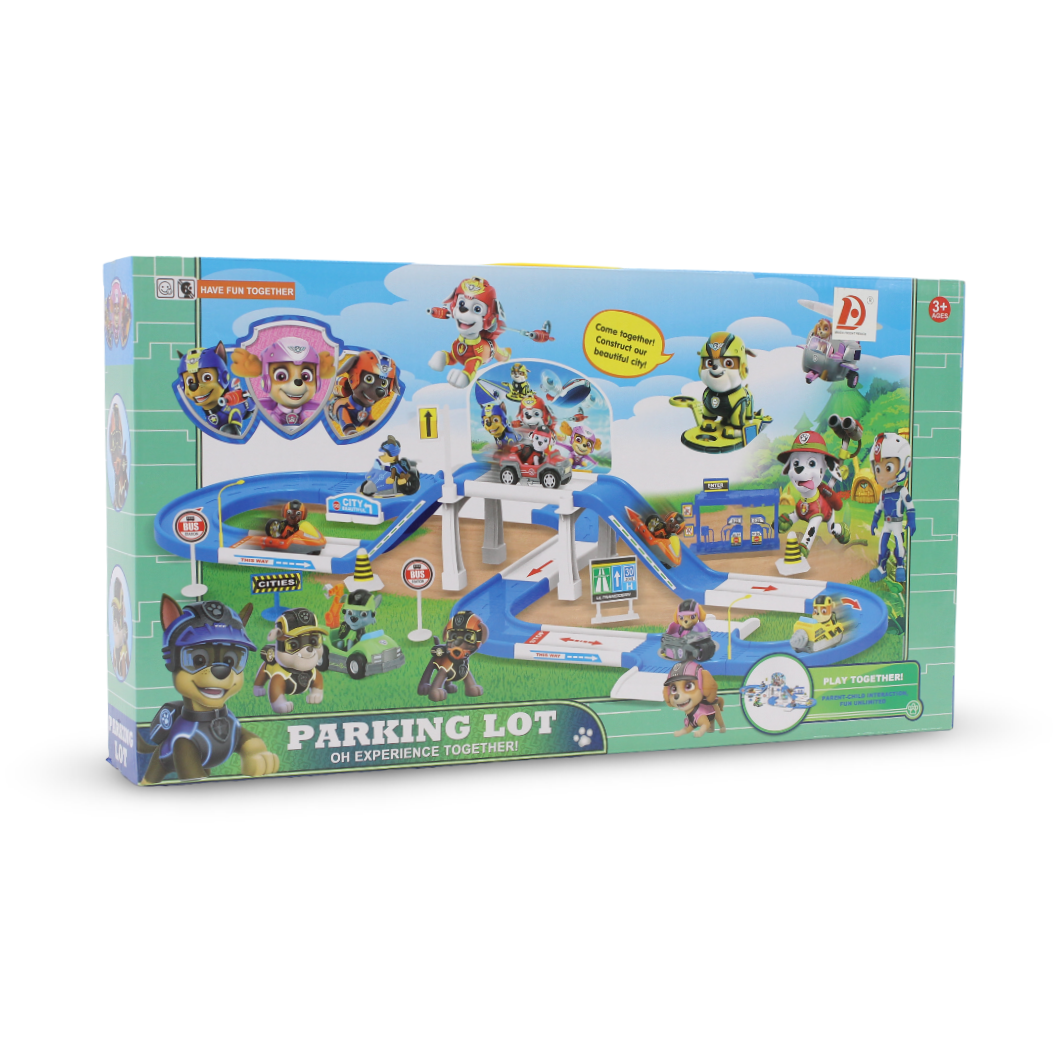Paw Patrol Multi-Level Parking Lot