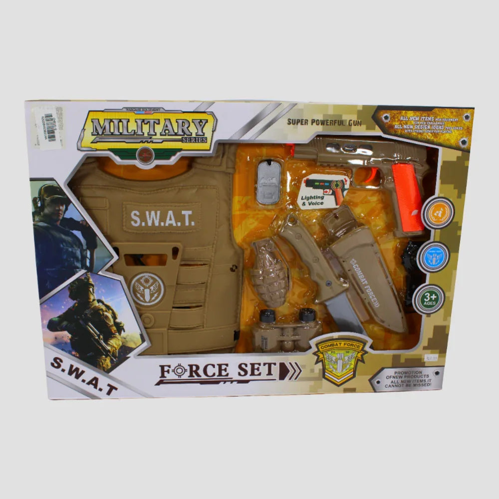 Super Powerful Military Force Toy Gun Set – Ultimate Action Play for Kids