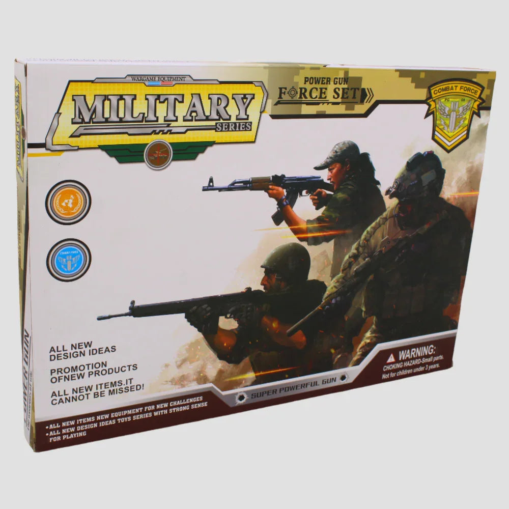 Super Powerful Military Force Toy Gun Set – Ultimate Action Play for Kids
