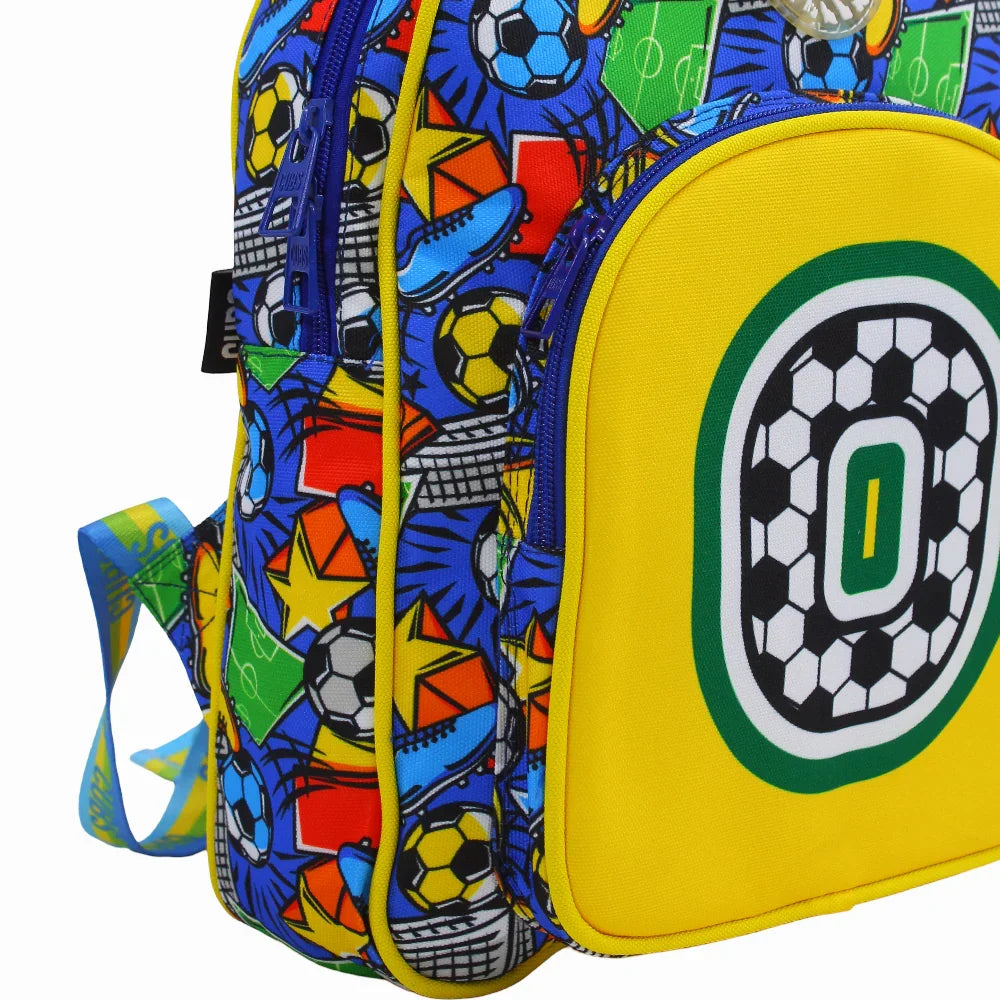 Cubs Football Fan Letter O Nursery Backpack – 14 Inches