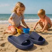 Navy Rubber Slippers