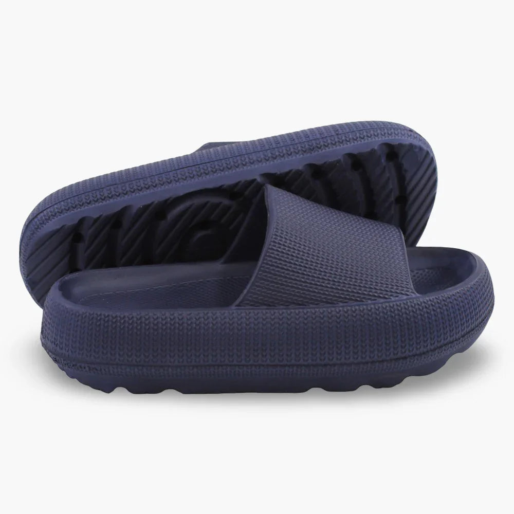 Navy Rubber Slippers