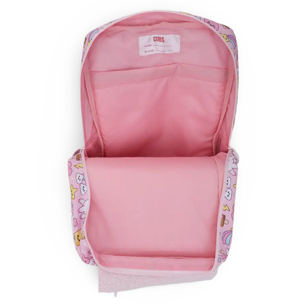 Cubs Pinkish Unicorn Clip & Go Backpack 36L