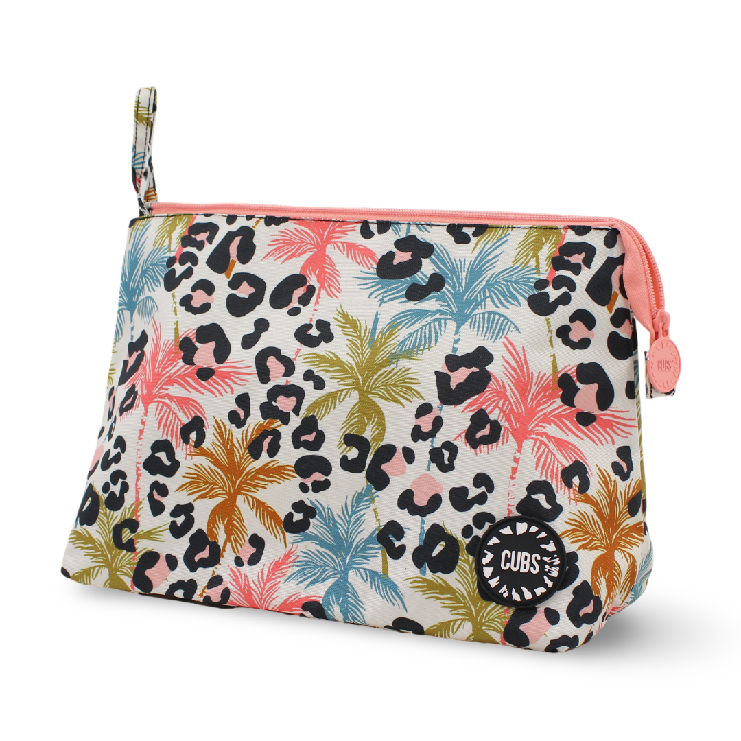 Cubs Leopard Large Pouch - Summer