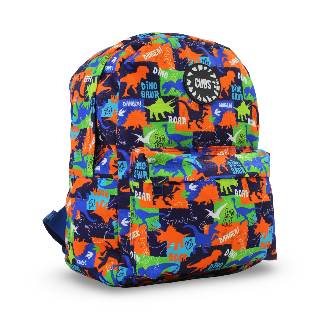 Cubs Dino Blocks Junior Student Backpack 28L - School