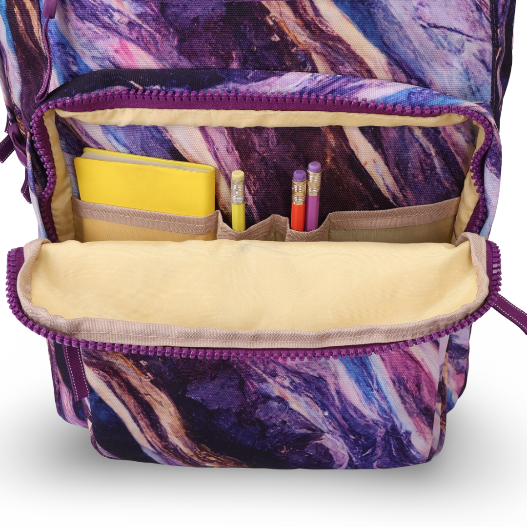 Cubs Purple Swirl Senior Backpack 36L