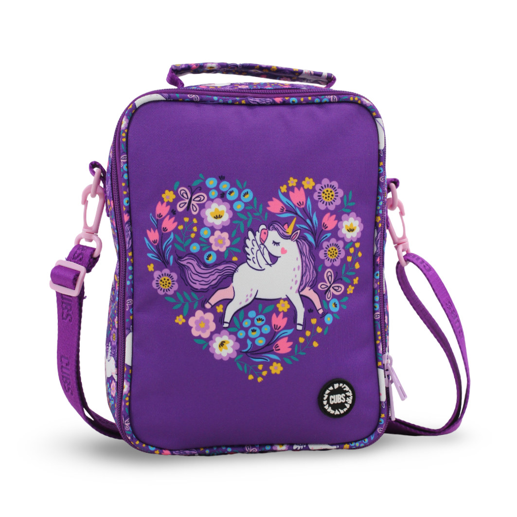 Cubs Flory Unicorn Senior Lunch Bag 5L - School