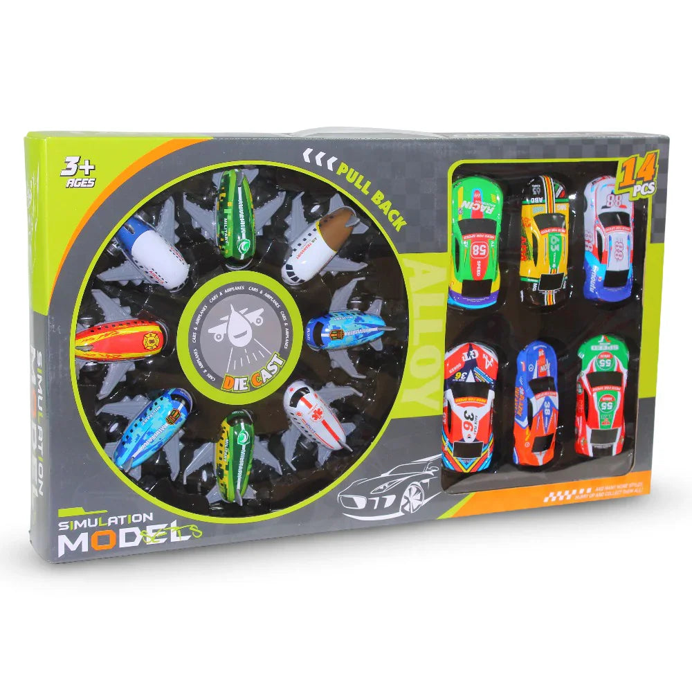 Cars & Airplanes Pullback Simulation Model