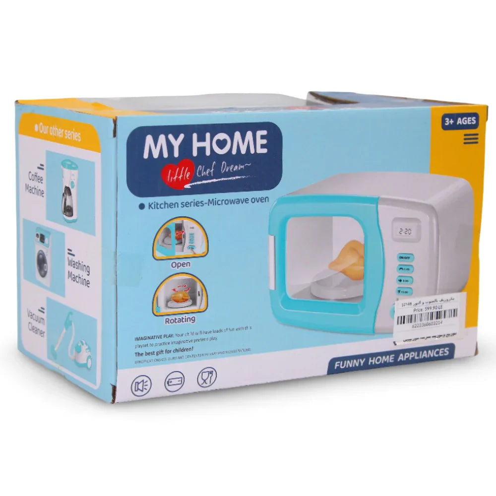 My Home Microwave with Light & Sound