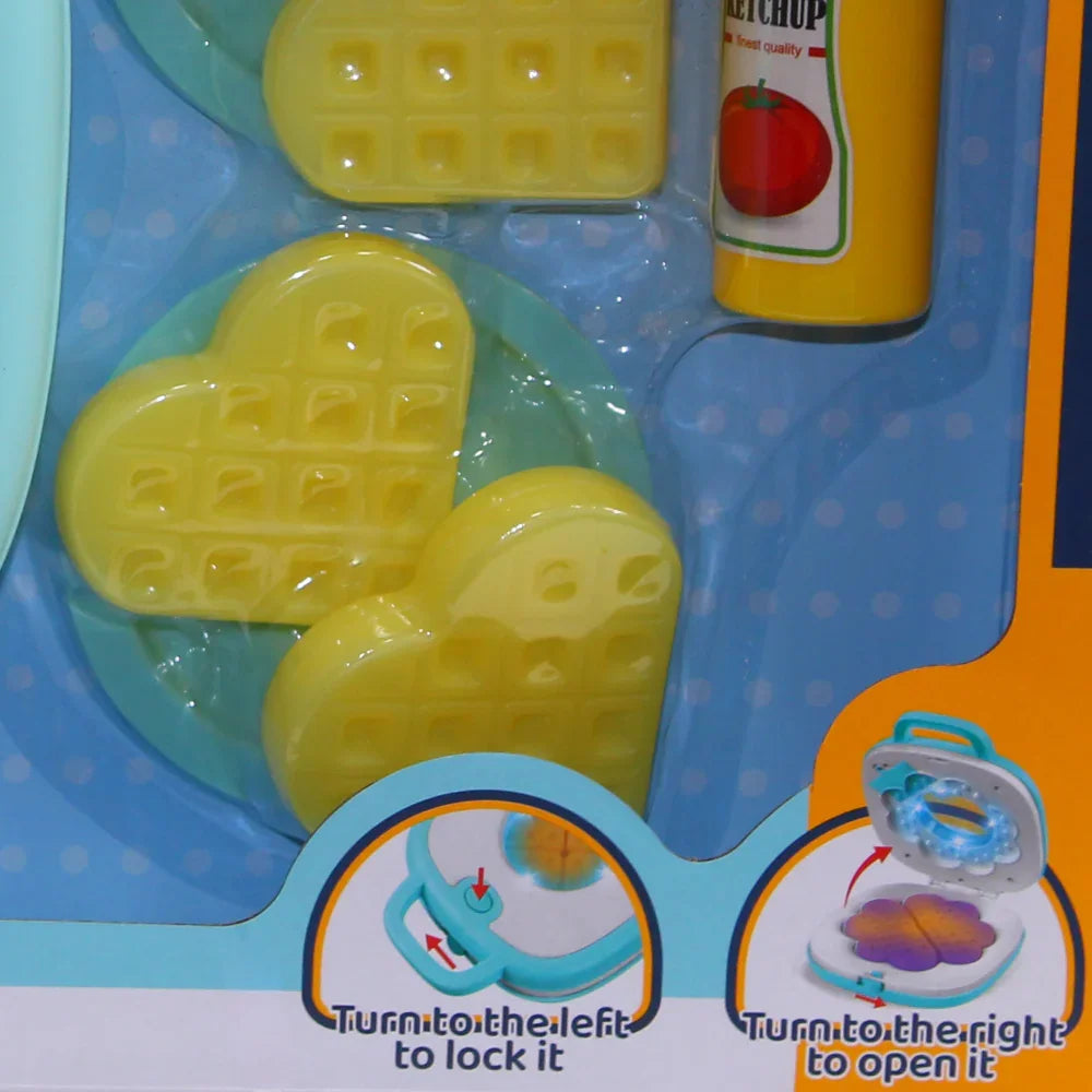 My Home Waffle Maker with Light & Sound