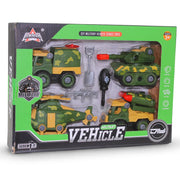 DIY Military Vehicles Set