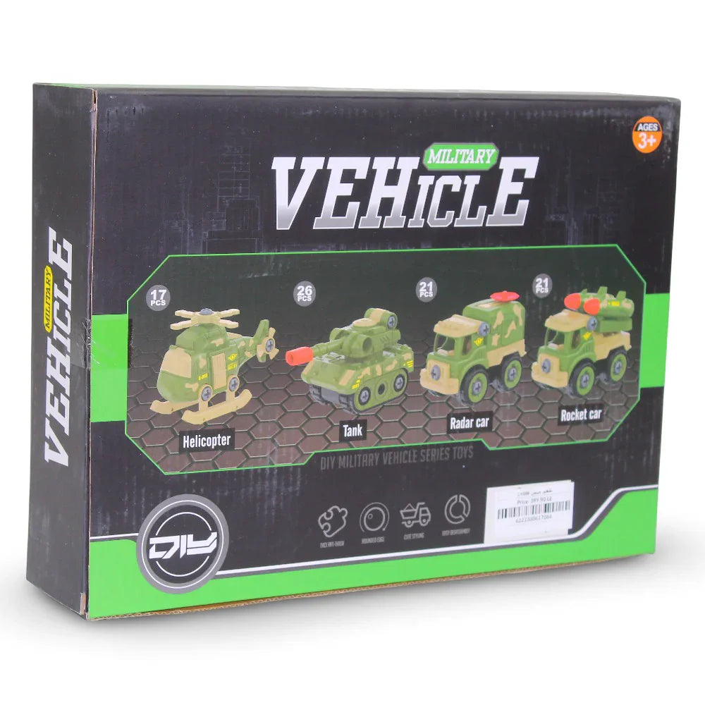 DIY Military Vehicles Set