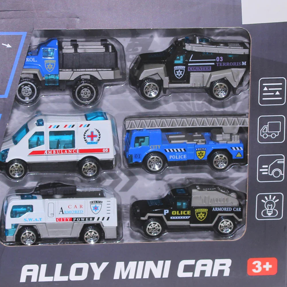 Police Car Rail Orbital Ejection