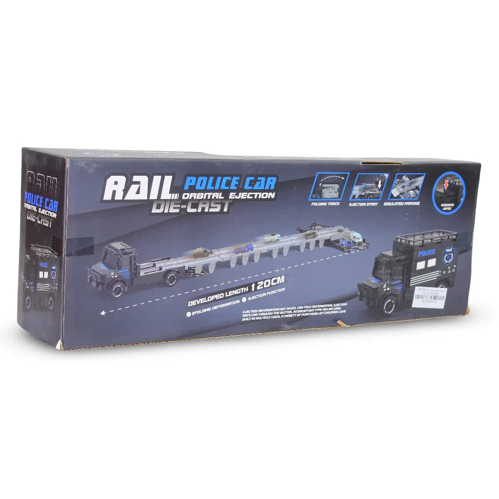 Police Car Rail Orbital Ejection