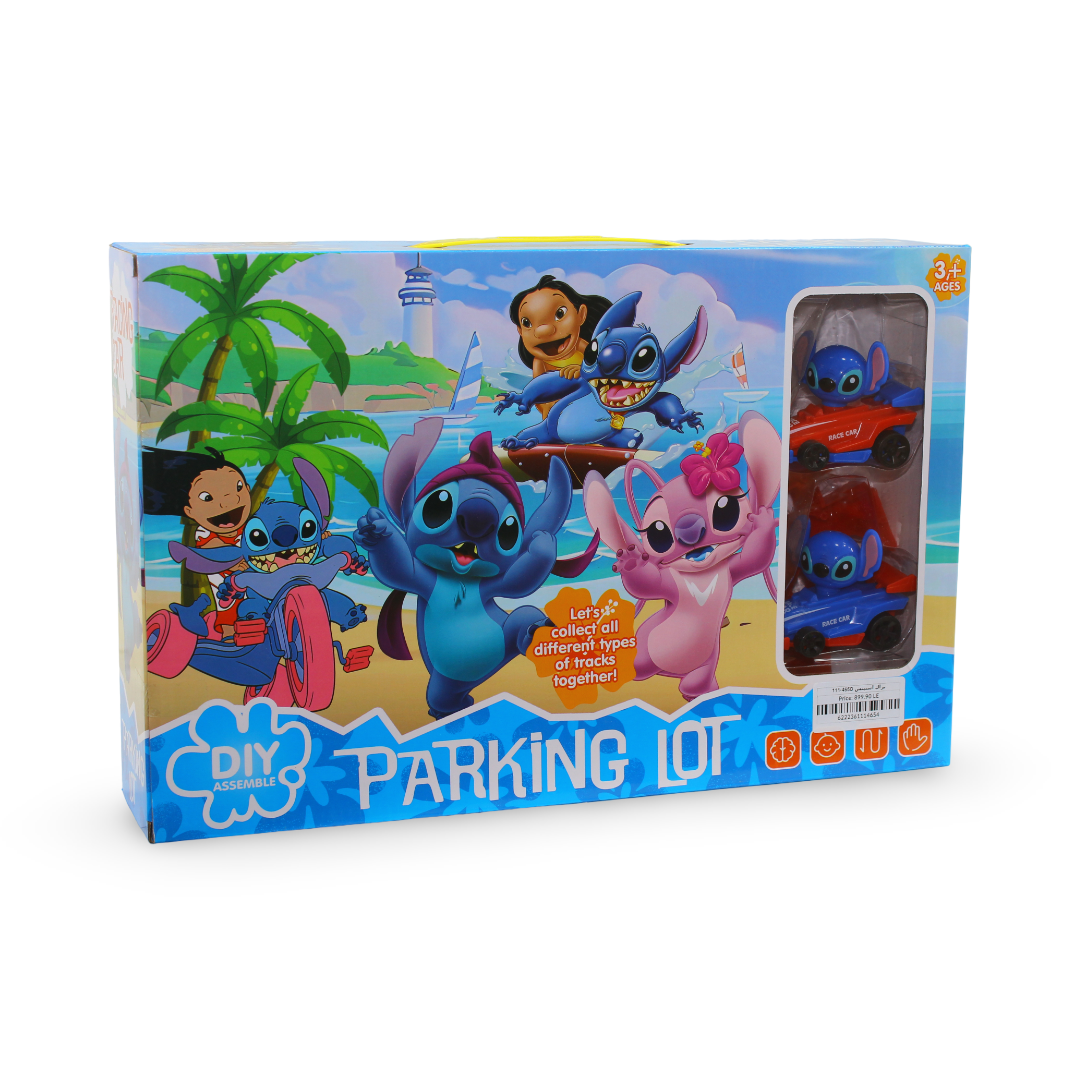 Lilo & Stitch branded "DIY Assemble" Parking Lot Toy Set - Toys - For Baby