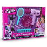 Beautiful Girl Salon Hair Dryer with Styling Tools