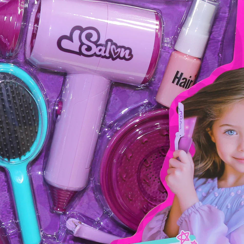 Beautiful Girl Salon Hairdresser Set