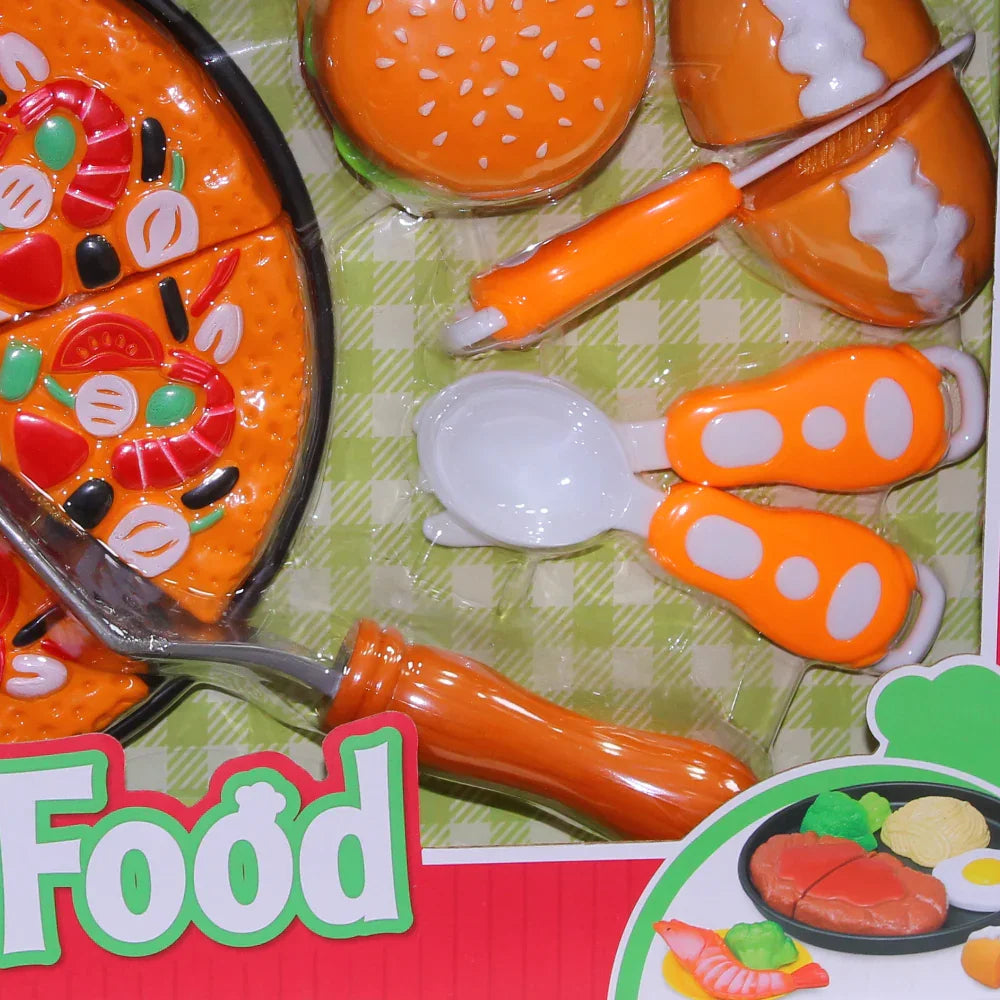 Pizza Playset with Cutting Tools