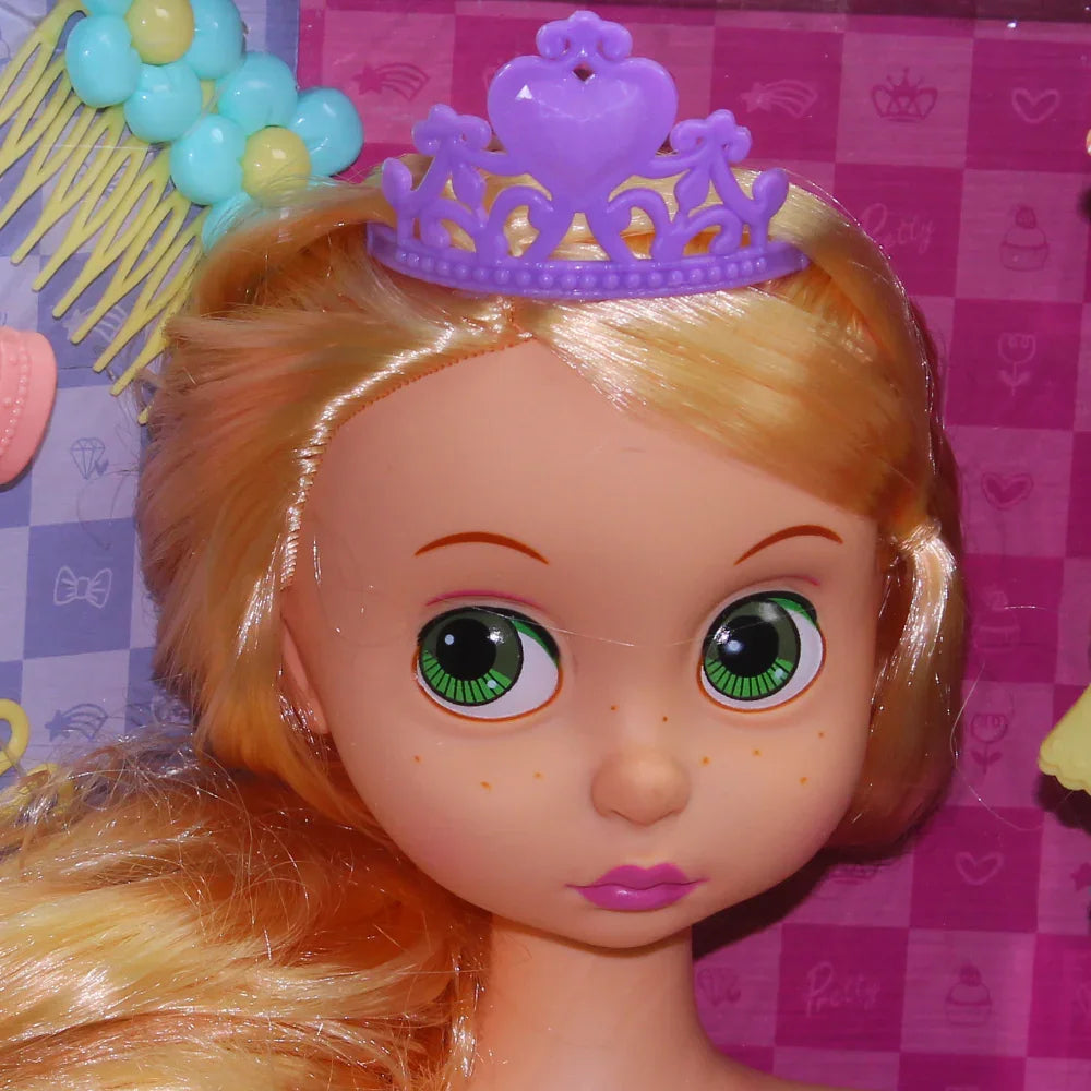 The Creative Hairstyle Doll Head