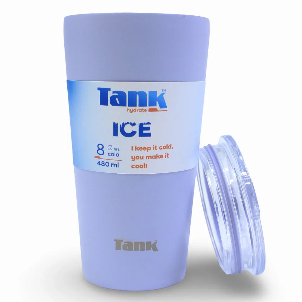 Tank Ice Insulated Stainless Steel Travel Cup 480ml – Lavender