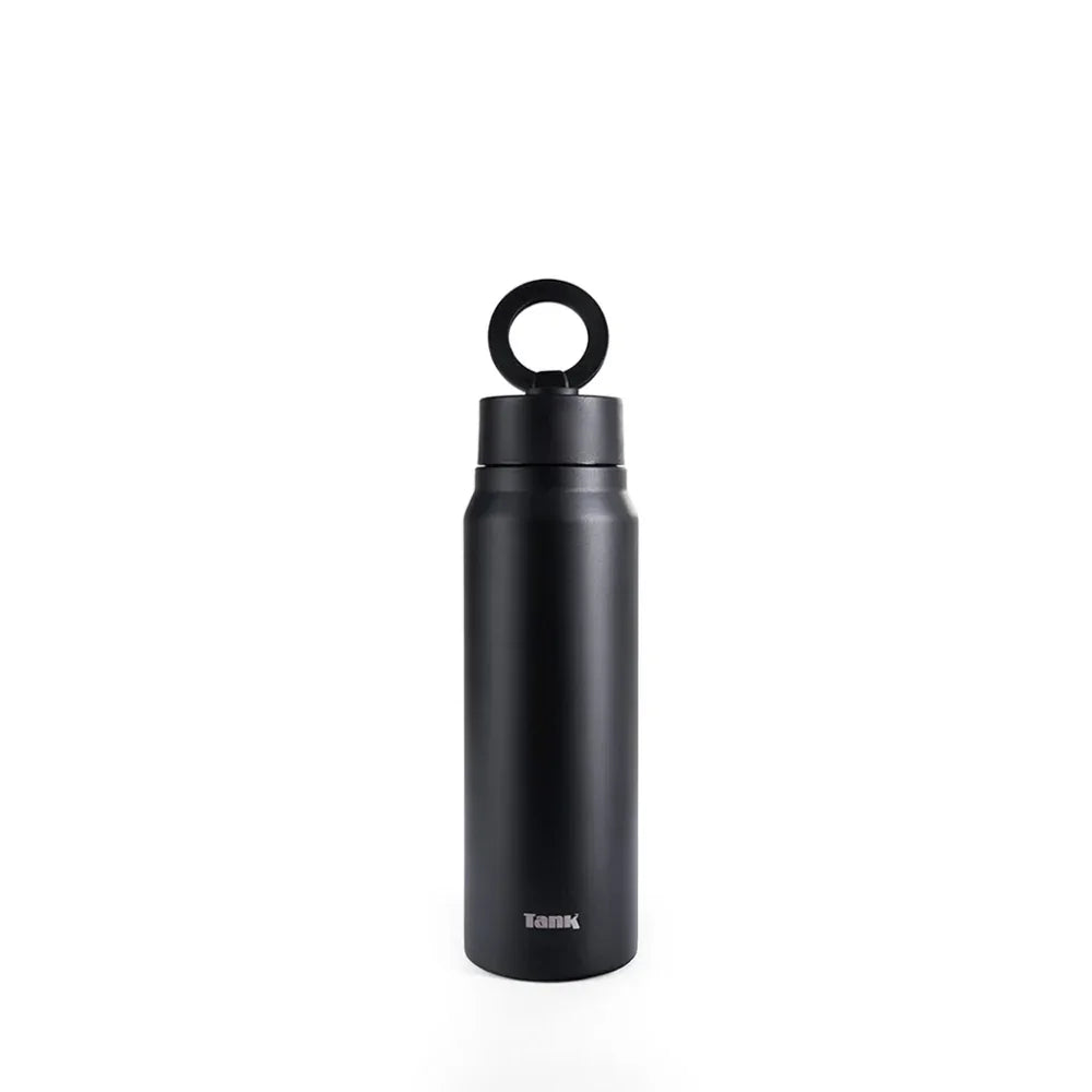 Tank Magnet Insulated Stainless Steel Water Bottle 1000ml – Black