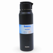 Tank Magnet Insulated Stainless Steel Water Bottle 1000ml – Black