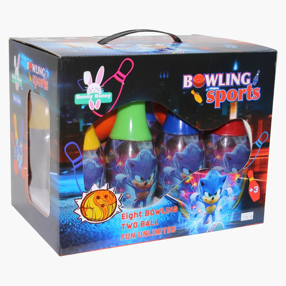 Sonic Themed Bowling Set