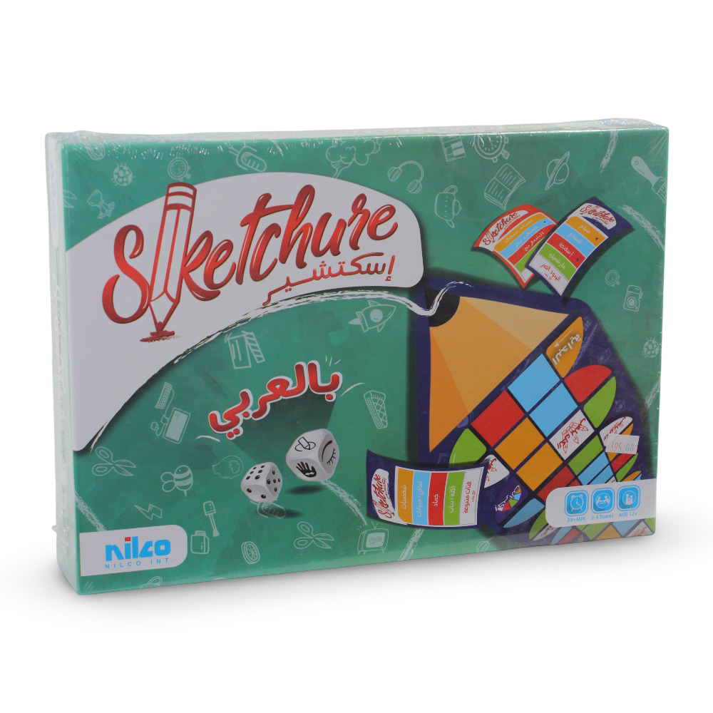Nilco Arabic Sketchure Board Game - Toys