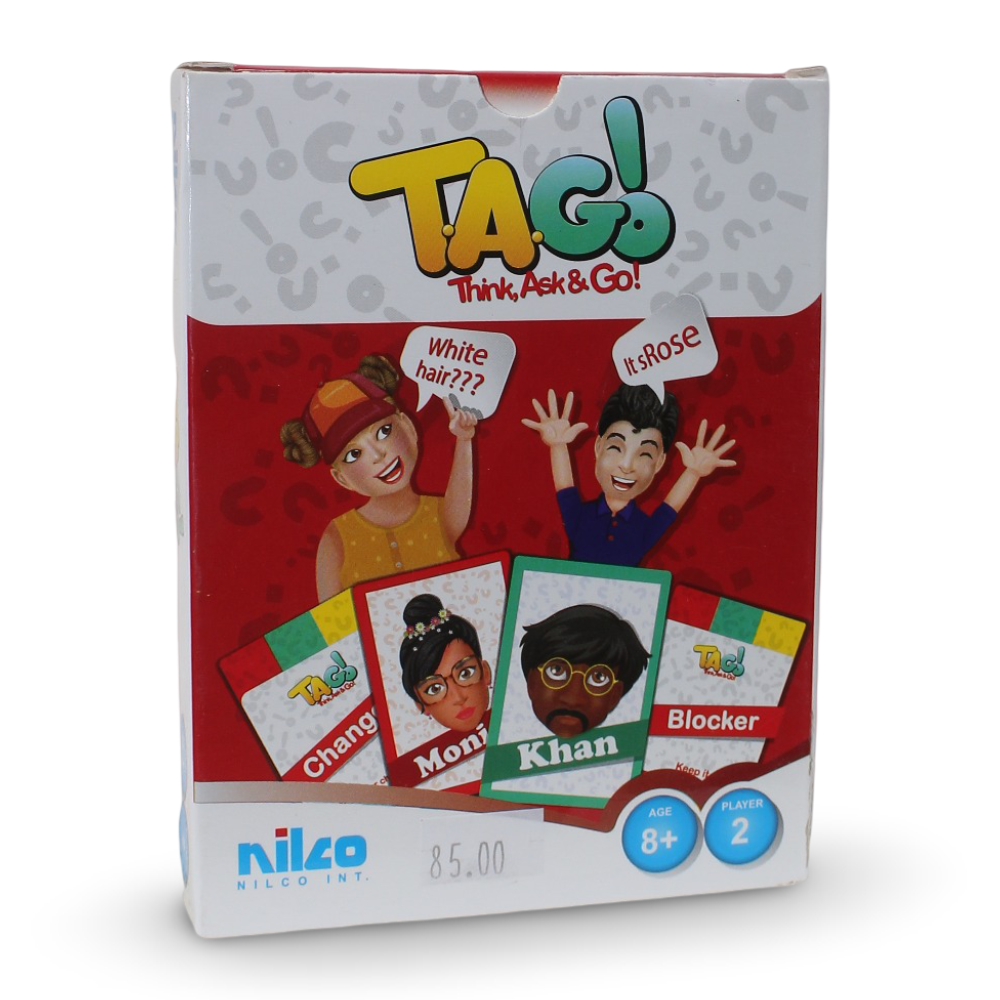 Nilco Tago (Think, Ask & Go!) Card Game - Toys