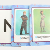 Frozen 2 Alphabet Flash Cards