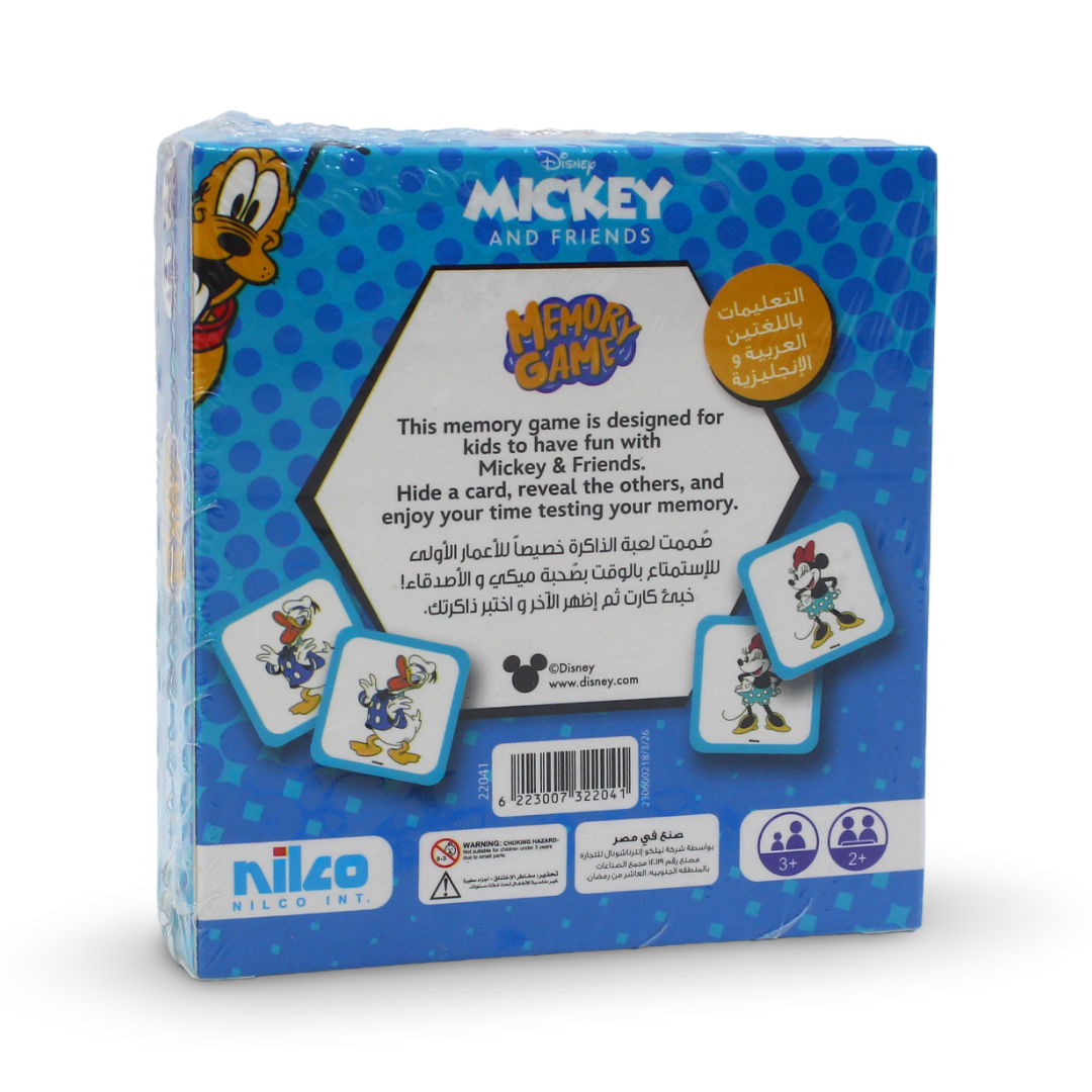 Nilco Disney Mickey & Friends Memory Game