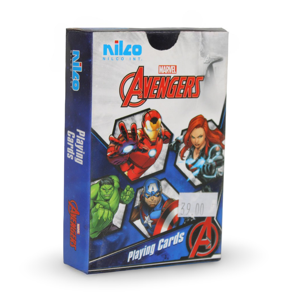Nilco Marvel Avengers Playing Cards - Toys