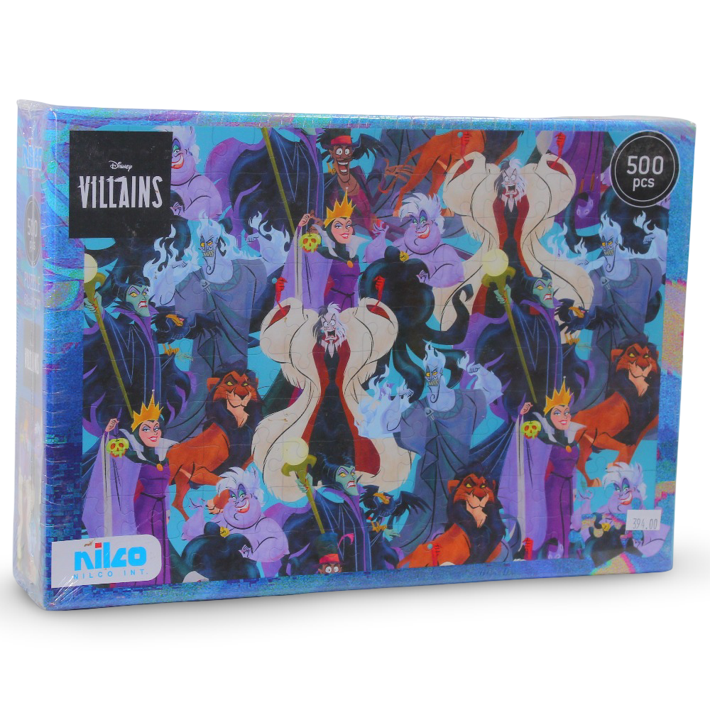 Nilco Disney Villains Puzzle – 500 Pieces