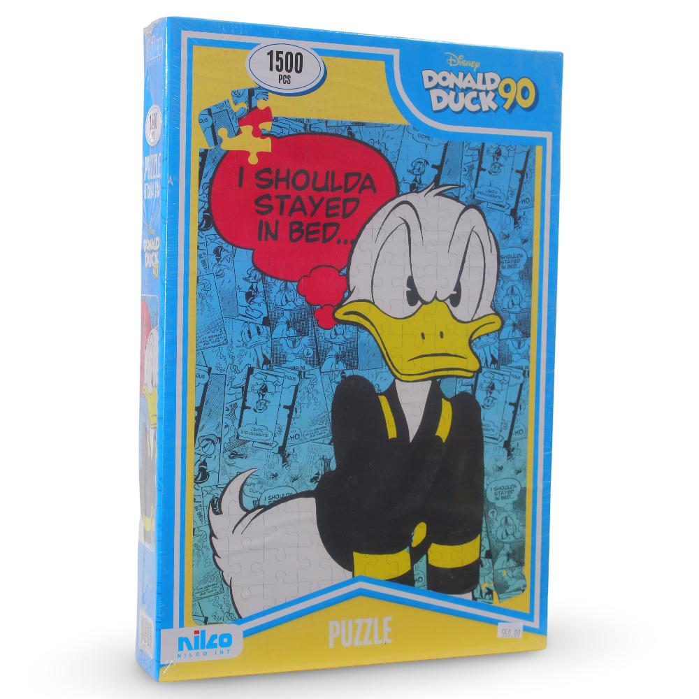 Nilco Donald Duck 90th Anniversary Puzzle – 1500 Pieces - Toys