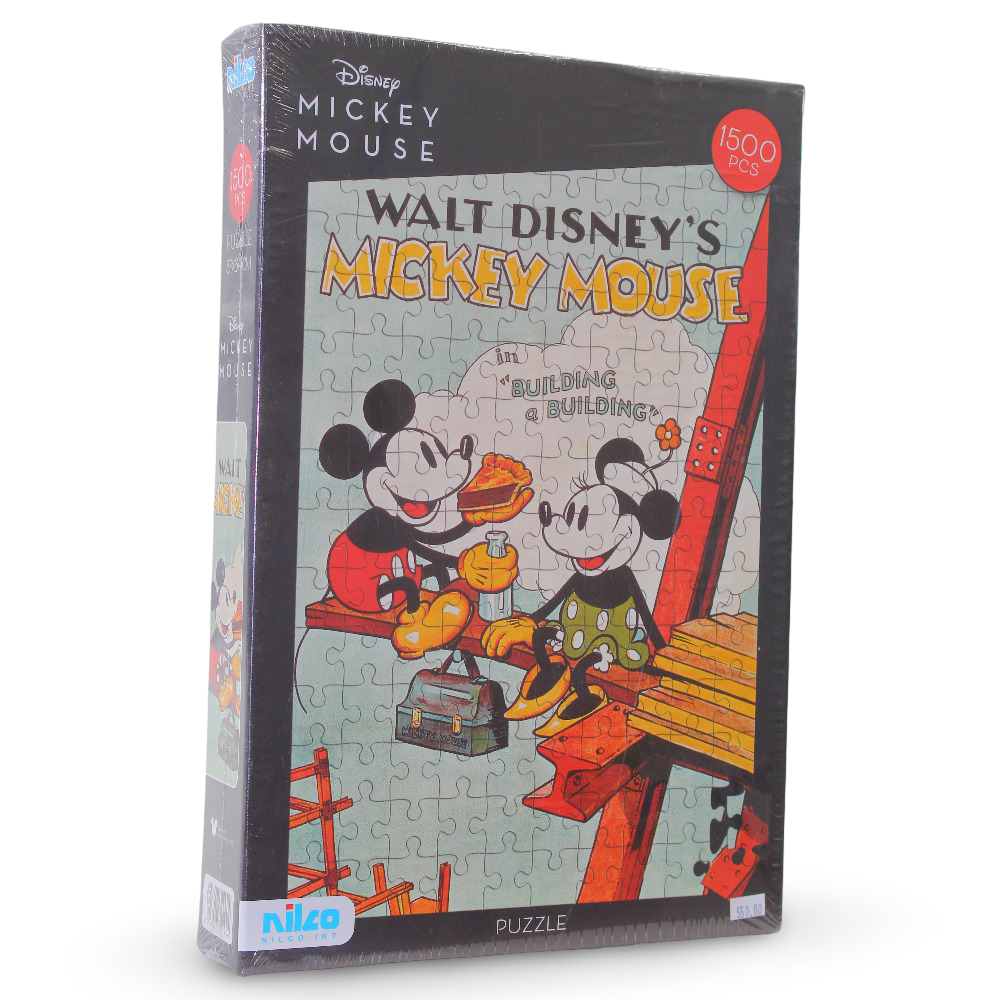 Nilco Mickey & Minnie Classic Poster Puzzle – 1500 Pieces - Toys