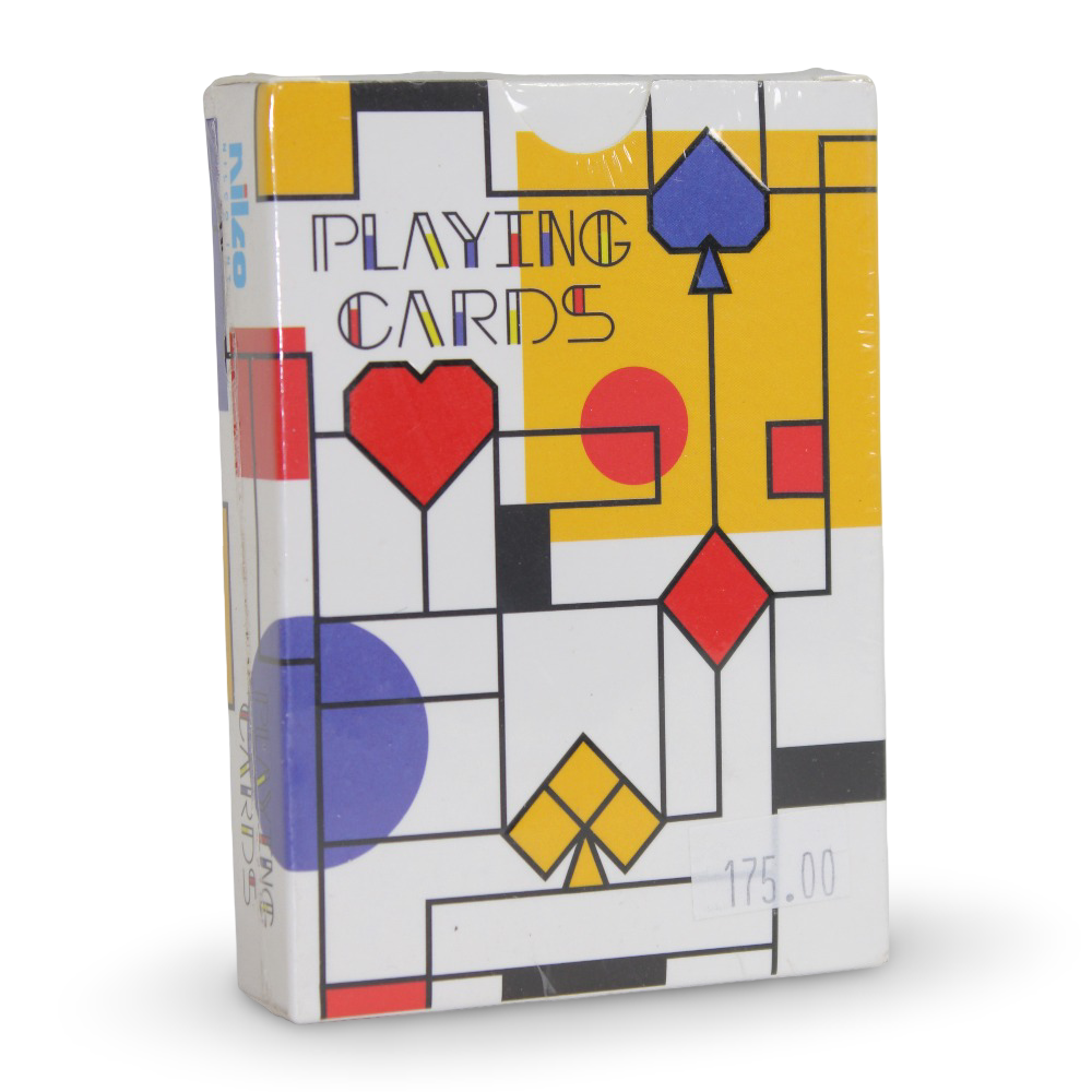 Nilco Premium Playing Cards – Multicolor Geometric Design - Toys