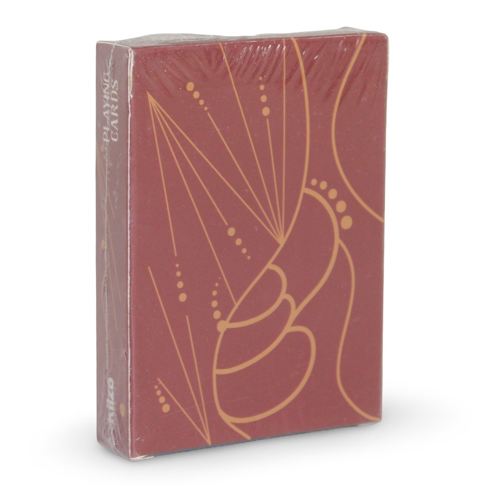 Nilco Premium Playing Cards – Burgundy Classic Design
