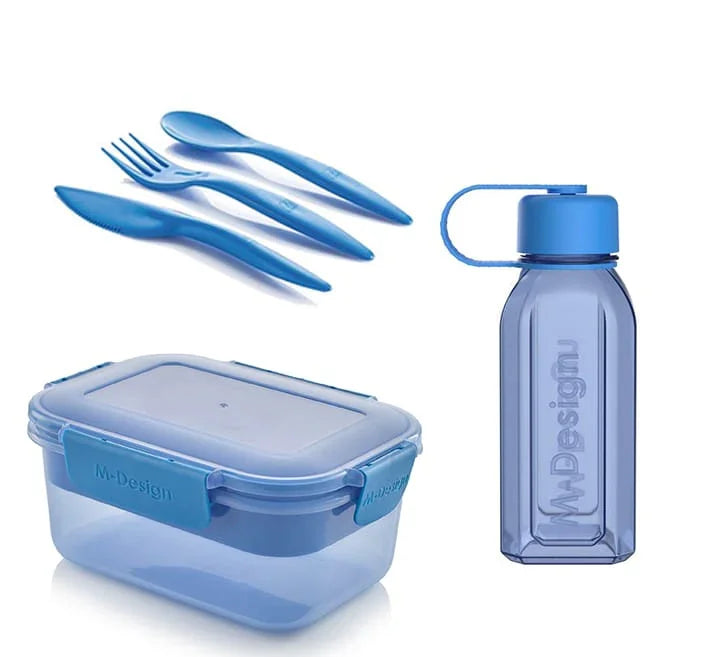 M-Design Lunch Set - 1.1 L Blue