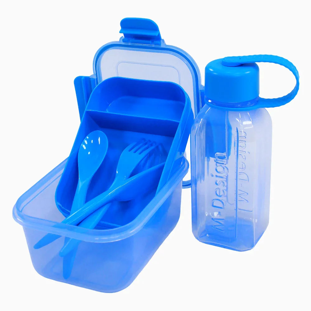M-Design Lunch Set - 1.1 L Blue