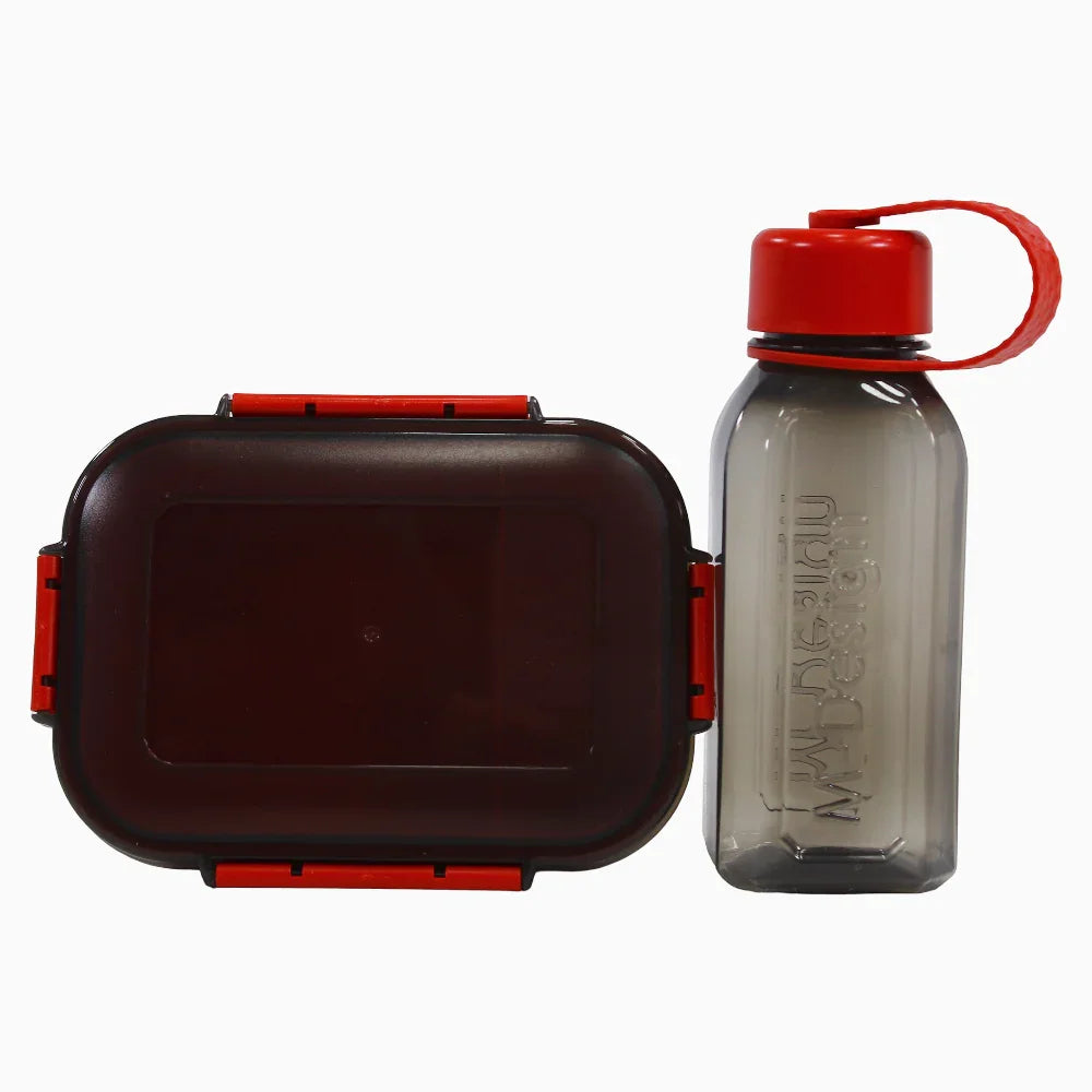 M-Design Lunch Set - 1.1 L Red/Black