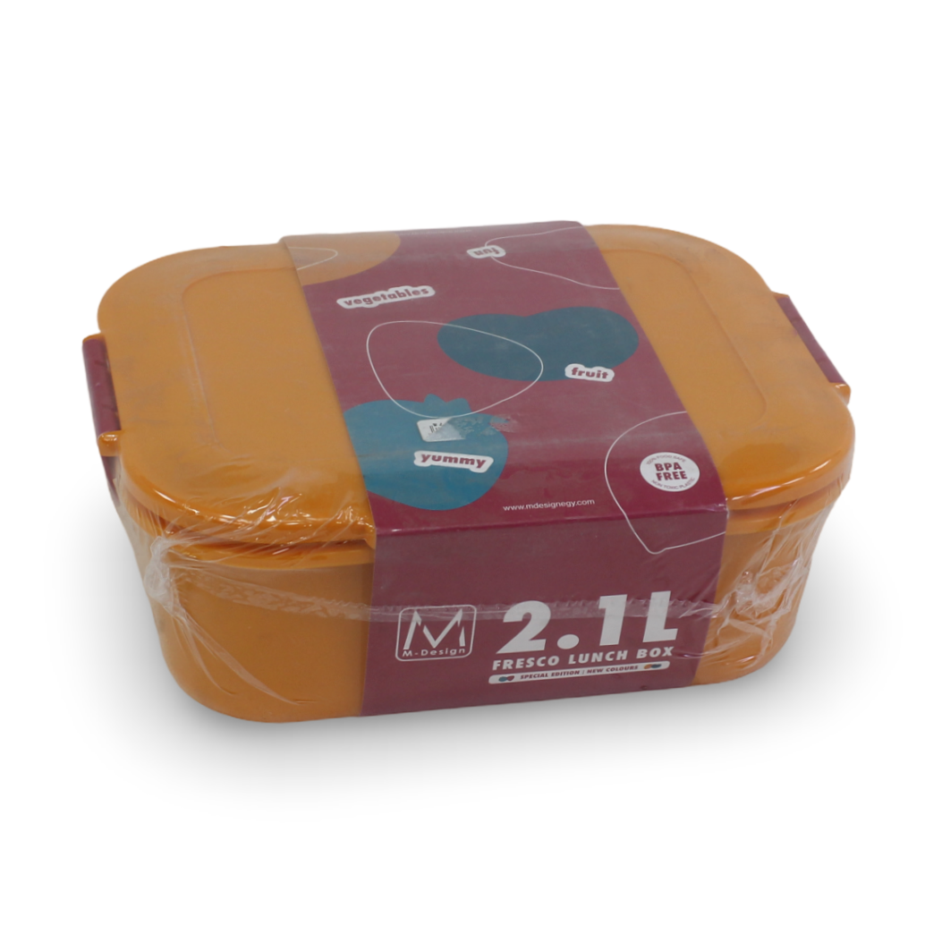 M-Design Fresco Lunch Box 2.1 L – Orange/Red - School - M Design
