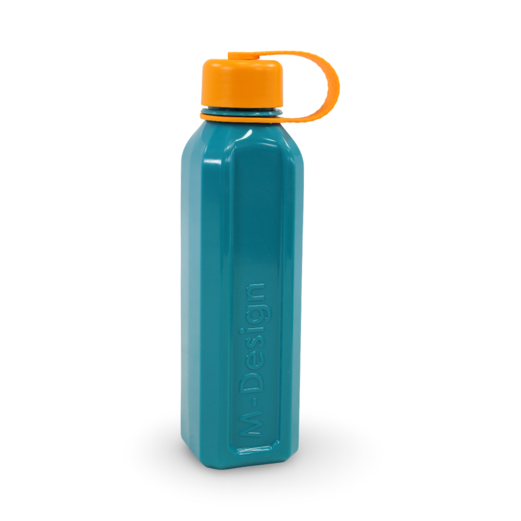 M-Design Water Bottle – 800ml Teal/Orange - School - M Design