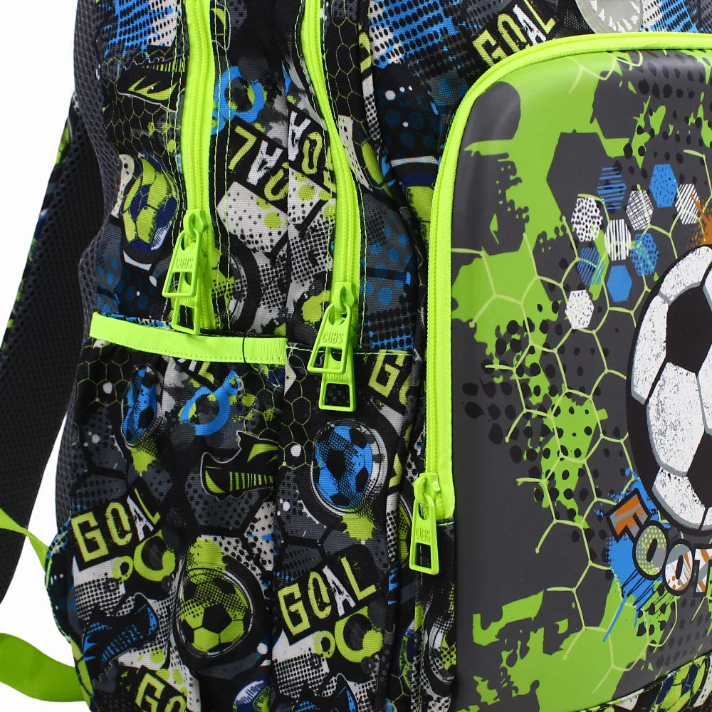 Cubs Football Blue Hard Top Backpack