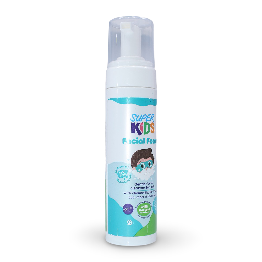 Superkids Facial Foam – 200 ml - Baby Essentials - Super Kids